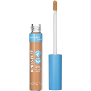 Rimmel Kind & Free Concealer Rich 050 - Vegan, Hydrating, Buildable Coverage for Flawless Skin