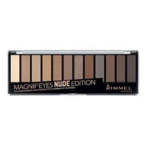 Rimmel London Magnif'eyes Eyeshadow Palette Electric Violet - 12-Pan All-in-One Makeup Kit