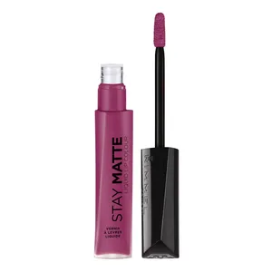 Rimmel London Stay Matte Liquid Lip Color - Heartbeat 820, Kiss-Proof, Waterproof, Paraben-Free