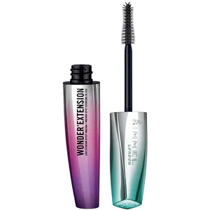 Rimmel London Wonder'Extension Mascara - Brown Black, Clump-Free, Long-Lasting, 100% Cruelty-Free