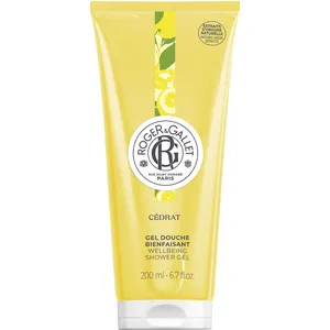 Roger & Gallet CÉDRAT Wellbeing Shower Gel - Citron, Cardamom & Guaiac Wood - 100% Plant-Based