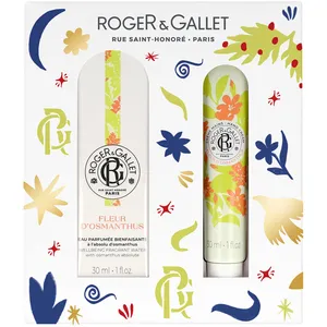 Roger & Gallet Fleur d'Osmanthus 30ml & Hand Cream Set - Natural Fragrance & Moisturizing Care