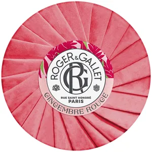 Roger & Gallet GINGEMBRE ROUGE Wellbeing Soap - Natural Ginger Scent, 100g, Eco-Friendly & No Animal Testing