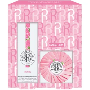 Roger & Gallet ROSE Wellbeing Duo - 30ml Fragrant Water & 50g Soap with Floral Notes for Relaxation