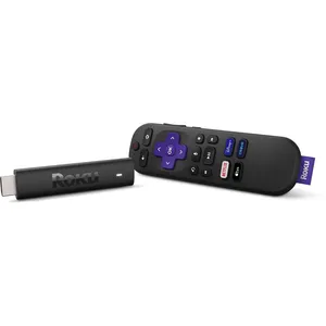 Roku Streaming Stick 4K with Voice Remote & Long-Range Wi-Fi for Seamless Streaming Experience