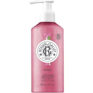 Rose Wellbeing Body Lotion - 24-Hour Hydration, Natural Ingredients, Relaxing Essential Oils