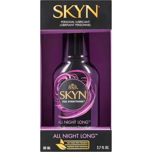 SKYNÂ® Personal Lubricant All Night Long - Silicone-Based, Fragrance-Free, Long Lasting, Condom Compatible