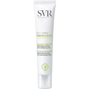 SVR SEBIACLEAR Mat+pores - Mattifying Care for Oily Skin, Reduces Pores, 85% Natural Ingredients
