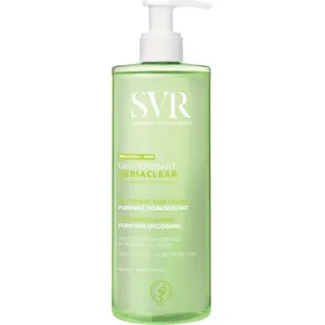 SVR Sebiaclear Gel Moussant 400mL for Oily Sensitive Acne-Prone Skin – Gentle Cleanser for Face & Body