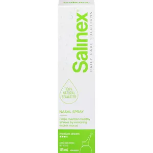 Salinex Daily Nasal Spray - Seawater Solution for Congestion Relief and Healthy Sinuses
