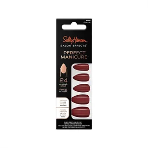 Sally Hansen Perfect Manicure Press-On Nails, 24 Premium Nails in Coffin Shape, Longwearing Design