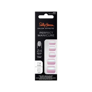 Sally Hansen Perfect Manicure Press-On Nails - Affair to Remember - 24 Longwearing Nails & Accessories
