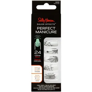 Sally Hansen Salon Effects Perfect Manicure Press-On Nails - 24 Longwearing Premium Designs
