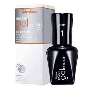 Sally Hansen Salon Gel Polish in Pink Pong - Professional Quality, Long-Lasting, No Chips