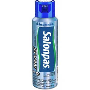 Salonpas Pain Relieving Jet Spray for Fast Muscle and Joint Pain Relief - 10% Methyl Salicylate