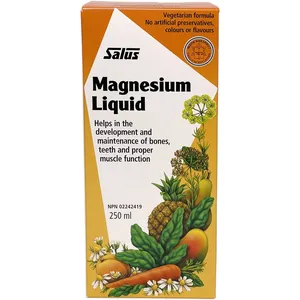 Salus Haus Magnesium Liquid Supplement 125mg - Gluten Free, Vegetarian, Easy to Digest, 500ml