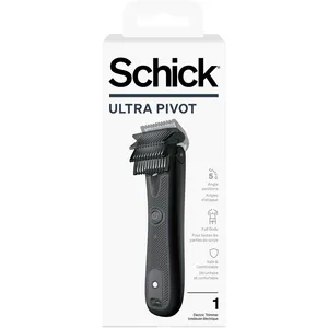 Schick Ultra Pivot Electric Body Groomer with Adjustable Comb, Waterproof & 5 Position Flexibility
