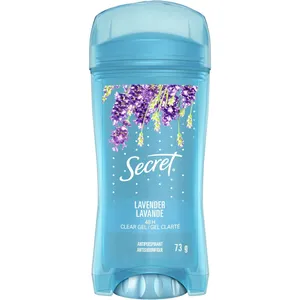 Secret Clear Gel Antiperspirant and Deodorant, Lavender Scent, 73g - 48 Hours Odor Control