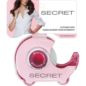 Secret Collection Clothing Tape - 9m Transparent Double-Sided Adhesive for Fabric Use
