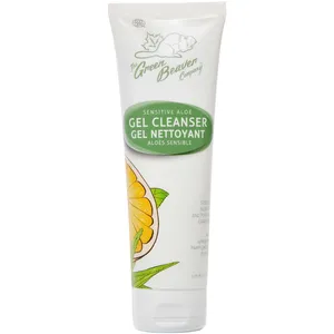 Sensitive Aloe Gel Cleanser for Dry, Acne-Prone Skin - Vegan, Cruelty-Free, 100% Recyclable Packaging