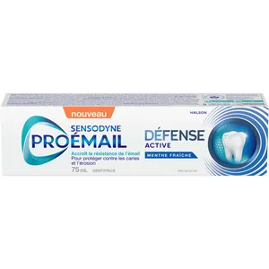 Sensodyne Active Shield Fresh Mint Toothpaste for Enamel Protection and Cavity Defense