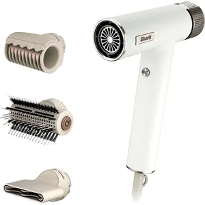 Shark HD331C SpeedStyle Hair Dryer - Beige, Ultra-Fast, No Heat Damage, Ideal for Straight & Wavy Hair