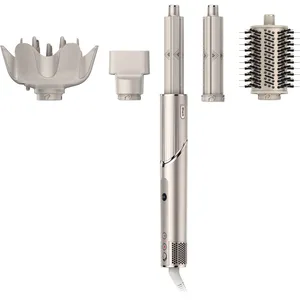 Shark HD435C FlexStyle Air Drying & Styling System - Beige for Curly & Coily Hair, No Heat Damage