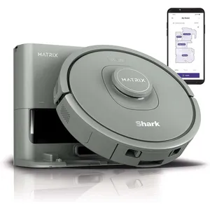 Shark Matrix Self-Emptying Robot Vacuum RV2300SCA - Powerful Suction, Precision Home Mapping, Pet Hair