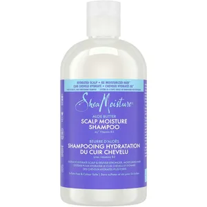 SheaMoisture Aloe Butter Scalp Moisture Shampoo with Vitamin B3 for Hydrated Hair & Scalp