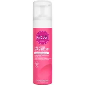Shea Better Moisturizing Shaving Cream for Women, Pomegranate Raspberry, 24HR Hydration