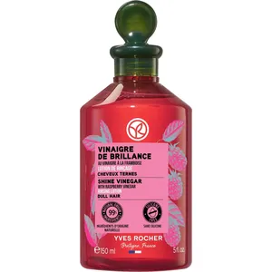 Shine Vinegar Rinsing Lotion for Dull Hair - Raspberry Enriched, Light Watery Texture
