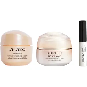Shiseido Benefiance Eye Care Set - Anti-Aging Eye Cream, Brow Serum & Wrinkle Smoothing Cream