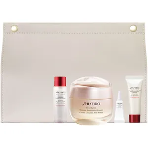 Shiseido Benefiance Wrinkle Resist Set for Smooth Skin, Eye Cream, Softener & Cleansing Foam