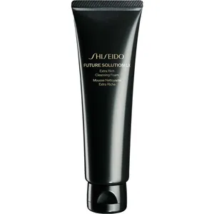 Shiseido Future Solution LX Extra Rich Cleansing Foam - Luxurious Japanese Herb Infused Cleanser