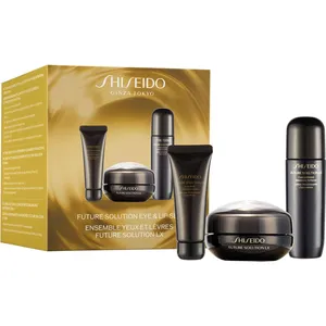 Shiseido Future Solution LX Eye & Lip Set - Hydrate, Treat, and Correct Dark Circles, 17ml & 75ml