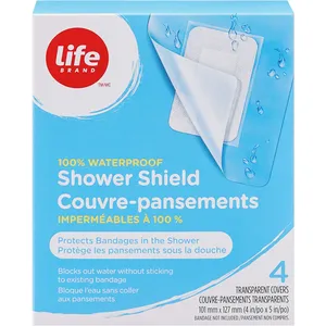 Shower Shield for Bandages - Waterproof Protection, Easy Application, Single Use, Ideal for Showers