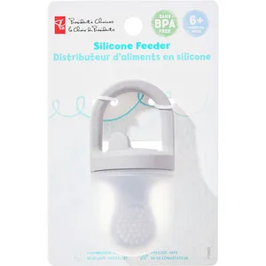 Silicone Feeder for Teething Relief - BPA Free, Non-Toxic, Dishwasher & Freezer Safe for Babies 6+ Months