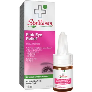 Similasan Pink Eye Relief - Natural Eye Drops for Conjunctivitis Relief - All Ages Use