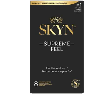 Skyn Supreme Non Latex Condom - Thinnest for Ultimate Comfort and Protection
