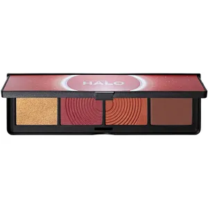 Smashbox Halo Sculpt + Glow Face Palette - Berry Saturation, All-in-One Contour, Blush, Highlighter