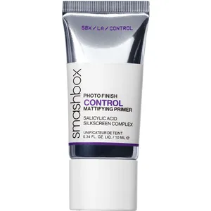 Smashbox Mini Photo Finish Control Mattifying Primer - Oil Control & Skin Defense, Vegan Formula