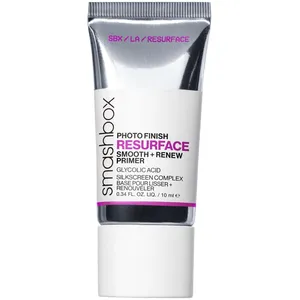 Smashbox Photo Finish Resurfacing Primer 10ml - Smooths Skin, Grips Makeup, Nourishing Formula