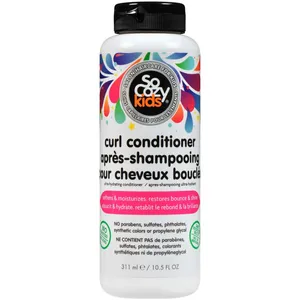 SoCozy Curl Conditioner for Kids - Ultra-Hydrating, Softens Curls, No Nasties, Mango & Papaya Extract