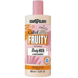 Soap & Glory Clean On Me Body Wash - Original Pink, 2-in-1 Shower Gel with Built-in Lotion