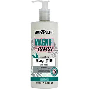 Soap & Glory Magnifi-Coco Moisturizing Body Lotion with Coconut & Almond Oils, 10.1 oz