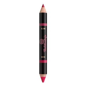 Soap & Glory Poutsnd Lip Contour Nude - Electric Pink Crayon for Fuller, Curvier Lips in 6 Shades