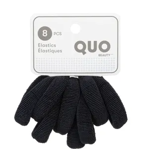 Soft Ridge Elastics by Quo Beauty – Eco-Friendly Hair Ties in Fully Recyclable Packaging