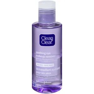 Soothing Eye Makeup Remover - Oil-Free Dual-Phase Formula with Cucumber Extracts for Gentle Cleansing