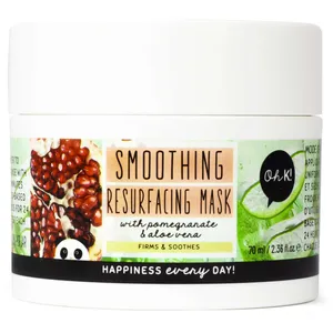 Soothing Resurfacing Mask with Pomegranate & Aloe Vera for Clogged Pores and Rough Skin