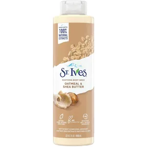 St. Ives Soothing Body Wash Oatmeal & Shea Butter 650ml - Calming Dry Skin, Cruelty-Free Formula